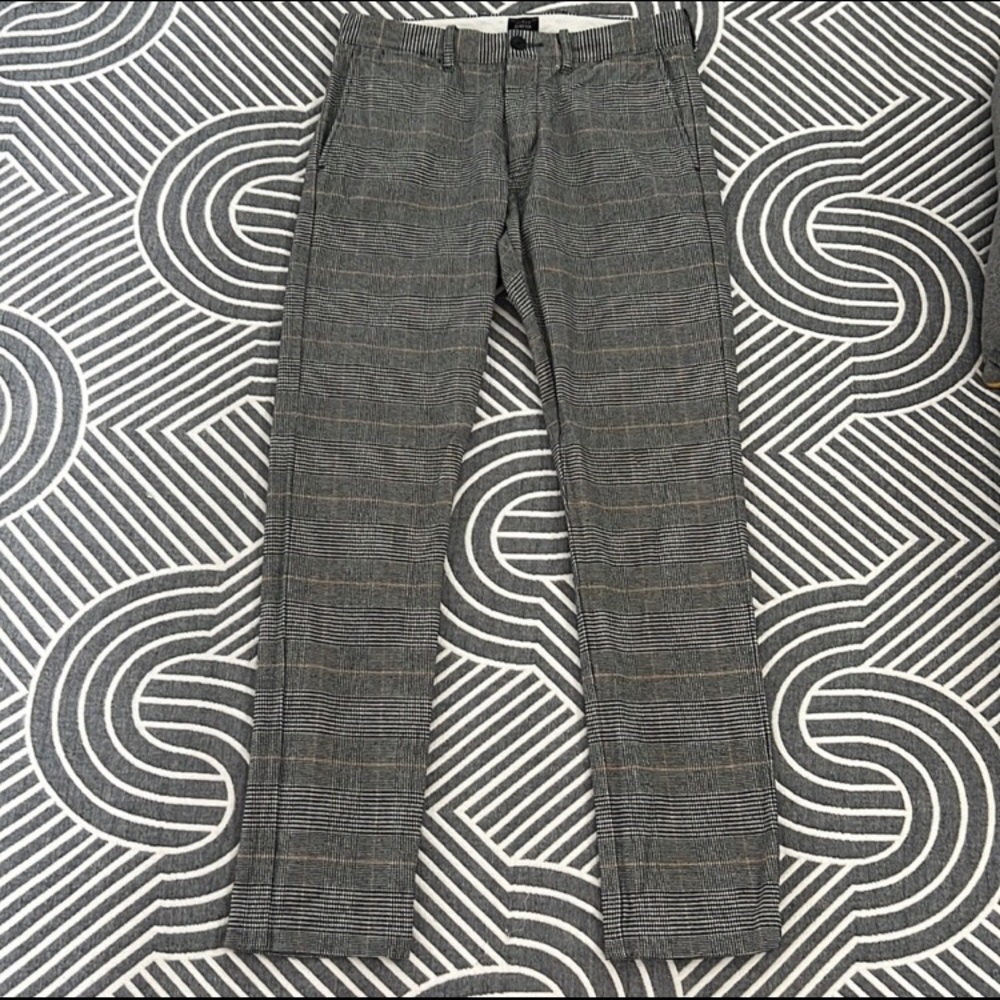 J. Crew plaid pants size 29 x 32, slim fit